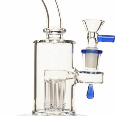 7" 5mm Mini 6-Arm Percolator Rig