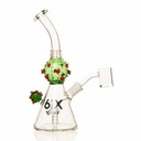 10" 6ix Glass Virus Rig w/ Banger