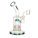 8" Haute Ring Percolator Rig w/ Banger