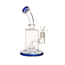 10" Arsenal Granule Cylindrical Clear Glass Rig