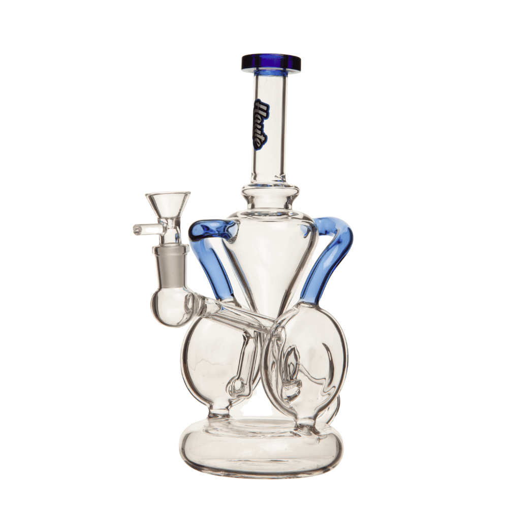 10” Twin Support Funnel Glass Rig