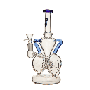 10” Twin Support Funnel Glass Rig