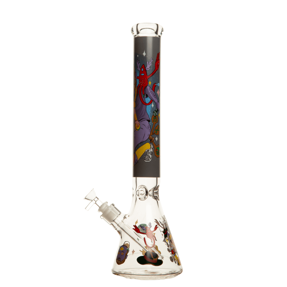 18" 7mm Arsenal Cartoon Glass Beaker