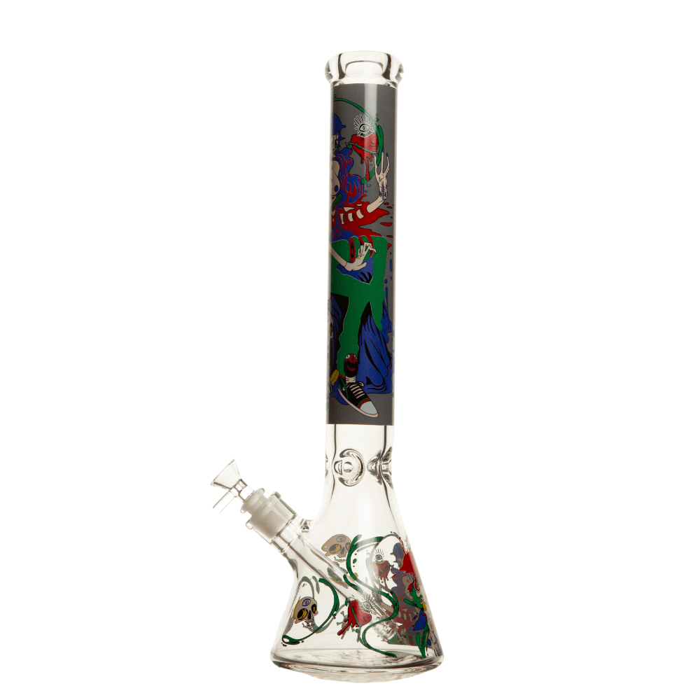 18" 7mm Arsenal Cartoon Glass Beaker