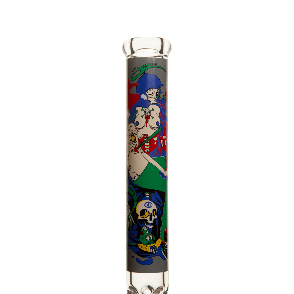 18" 7mm Arsenal Cartoon Glass Beaker
