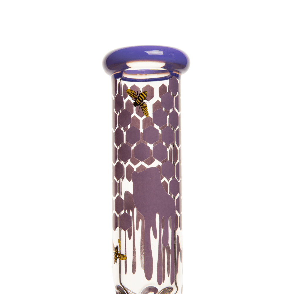 10" 5mm Drip Honeycomb Glass Beaker