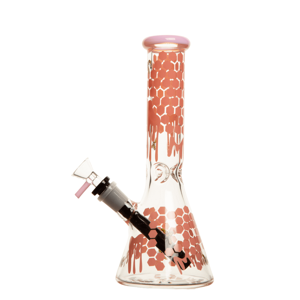 10" 5mm Drip Honeycomb Glass Beaker
