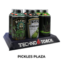 Techno Small Spray Can Torch Lighters - 6ct