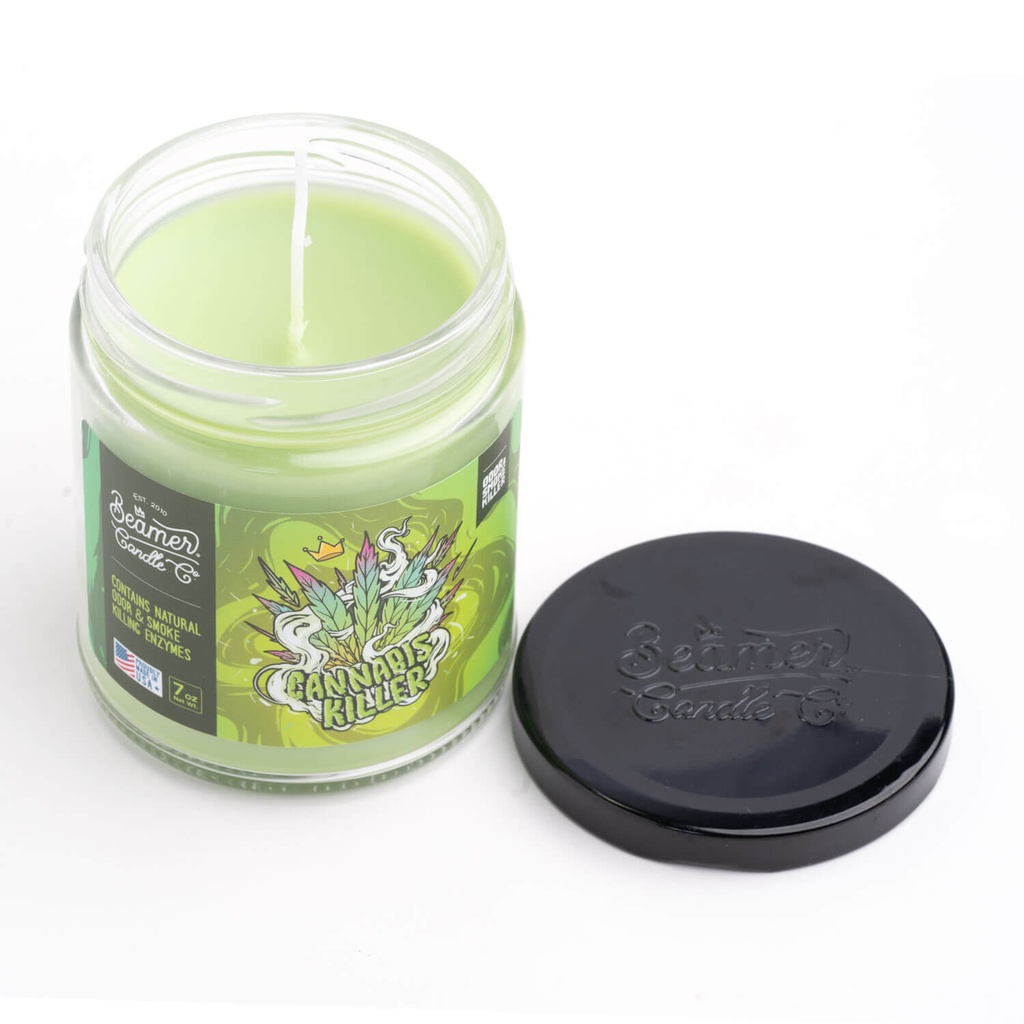 Beamer Odor and Smoke Killer Candle - 7oz