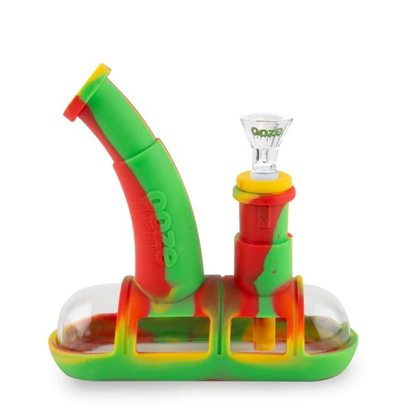 Ooze Steamboat Silicone Glass Water Pipe and Dab
