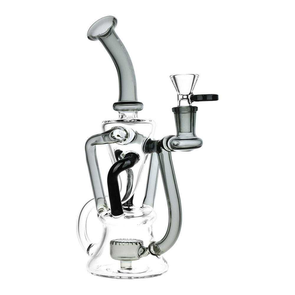 Pulsar 9" 4- Tube 14mm F Recycler Water Pipe