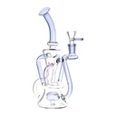 Pulsar 9" 4- Tube 14mm F Recycler Water Pipe