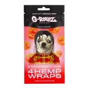 G-Rollz 4x Strawberry Flavored Hemp Wraps - 15ct