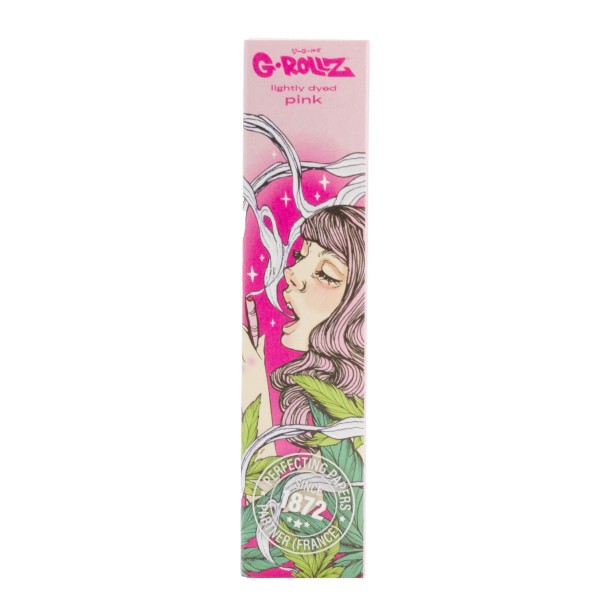 G-Rollz 'Colossal Dream' - Lightly Dyed Pink  KS Slim Papers - 25ct (copy)