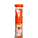 14" 7mm Etched Creatures Glass Bong