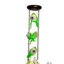 14" 7mm Etched Septic Eye Glass Bong