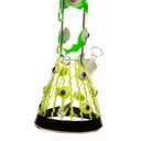 14" 7mm Etched Septic Eye Glass Bong