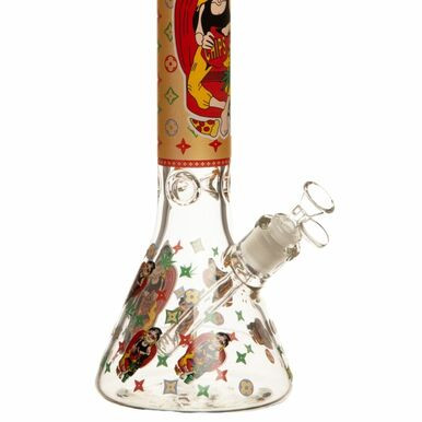 14" 7mm Flunkies Glass Bong