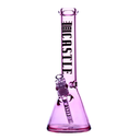 14" 7mm Electroplated Castle Glass Bong