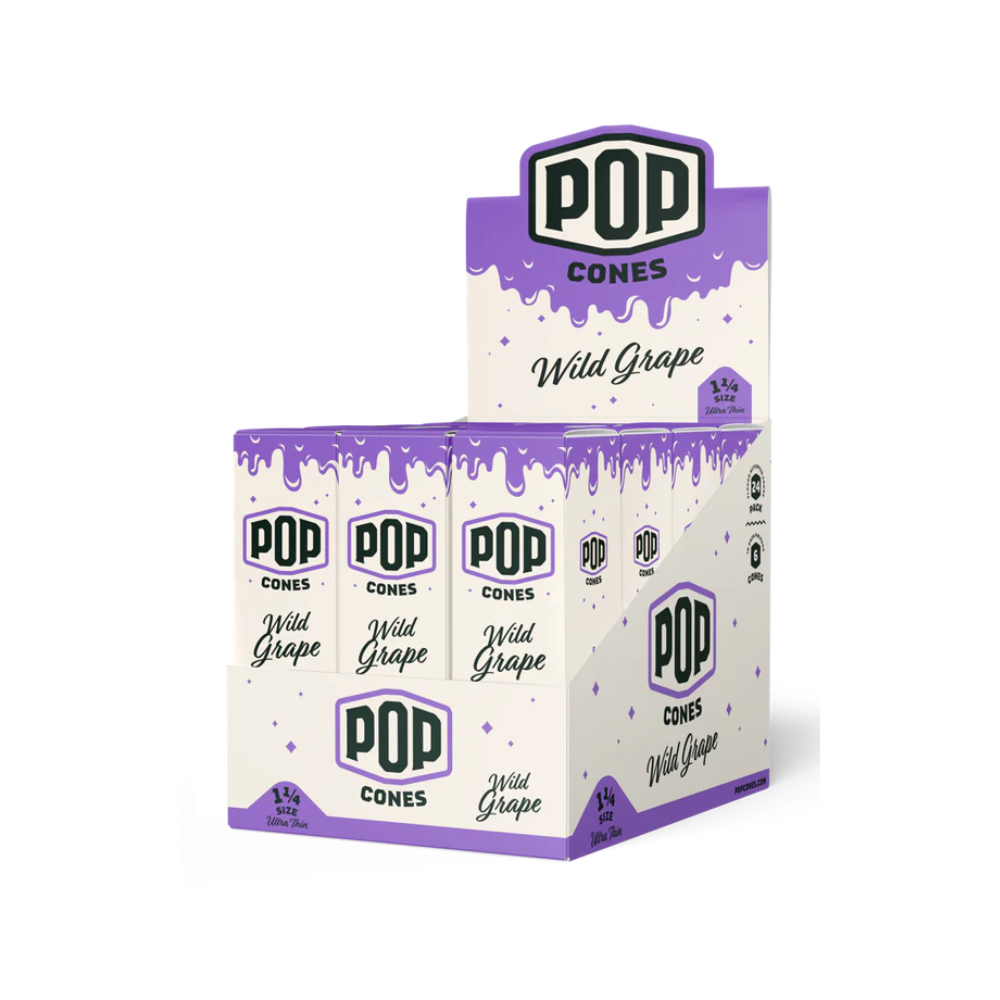 Pop  11/4 Ultra Thin Pre-Rolled Cones - 24ct