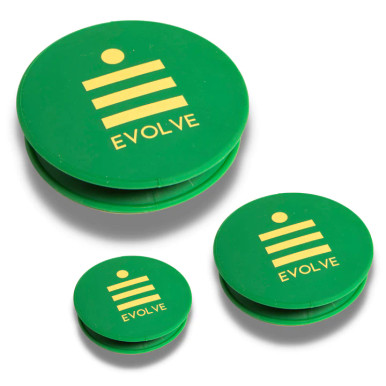 Evolve Silicone End Caps - 3ct