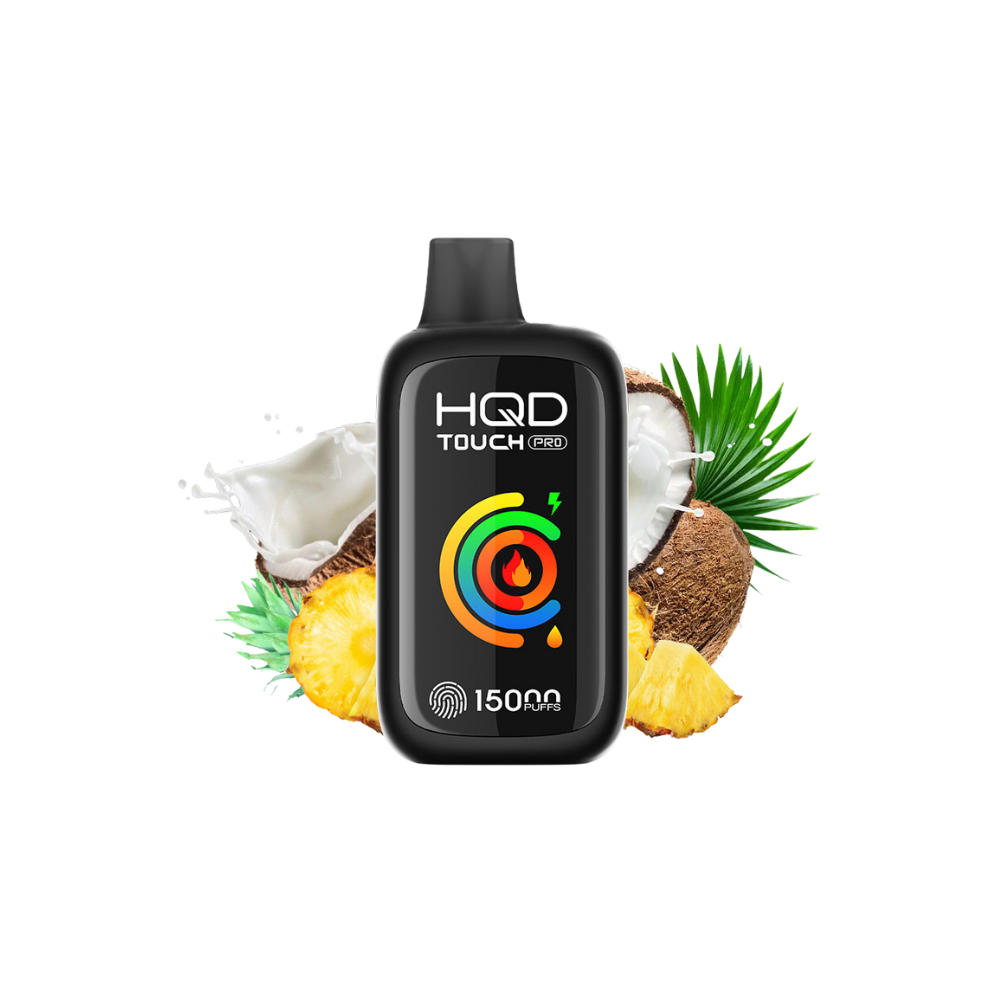 HQD Touch Pro 15,000 Puffs Disposable Vape  - 3ct