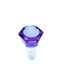 14mm Crystal Hexagon Glass Bowl