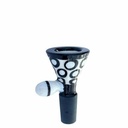 14mm Dotted Design Glass Bowl