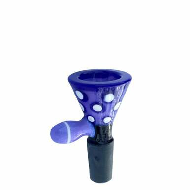 14mm Dotted Design Glass Bowl