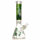 14" 7mm Weed Lady Beaker Bong