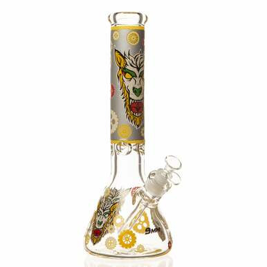 14" 9 mm Wolf Beaker Bong