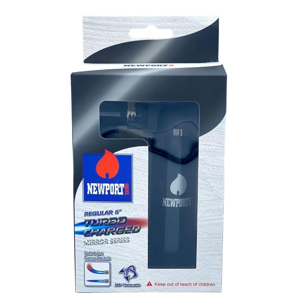 Newport 6″ Torch Lighter - Mirror Series