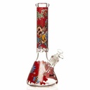 14" 9mm Honey Dazed Glass Bong