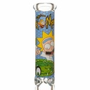 14" 9mm Honey Dazed Glass Bong