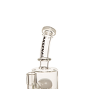 10" Cylindrical Clear Glass Percolator Rig