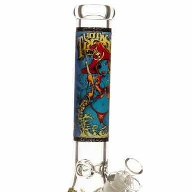 14" Lady Cowboy Glass Bong