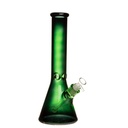 14" Neon Iridescent Glass Bong