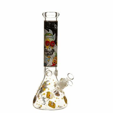 14" Rando Maniac Glass Bong