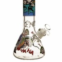 14" Rando Maniac Glass Bong