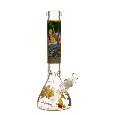 14" Simpsons Glass Bong