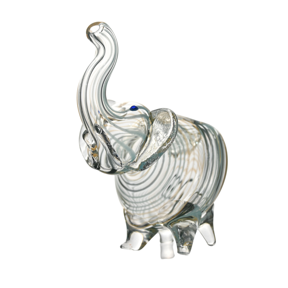 5" Elephant Glass Hand Pipe