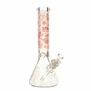 14" Space Lorem Ipsum Glass Bong