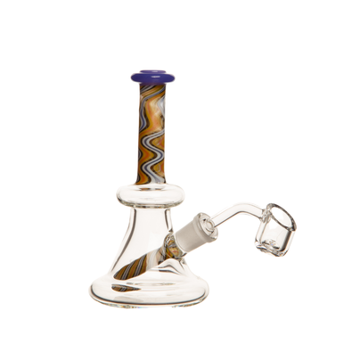 10" Spiral Beaker Glass Rig w/ Banger