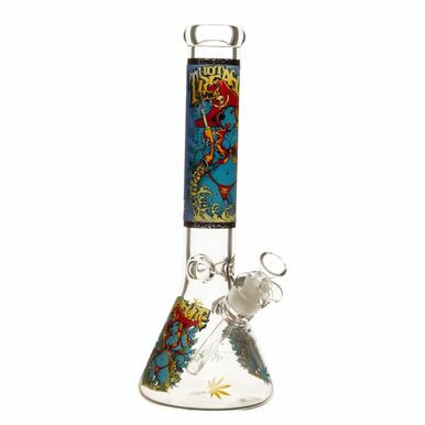 *BFS* 14" Lady Cowboy Glass Bong