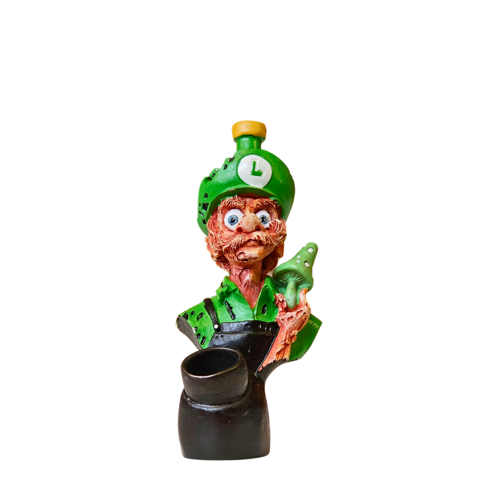 5″ Resin Pipe - Old Green Hat