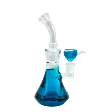 8" Hourglass Freezable Glycerin Rig