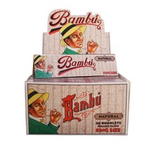 Bambu Organic Hemp King Size Rolling Paper - 50ct