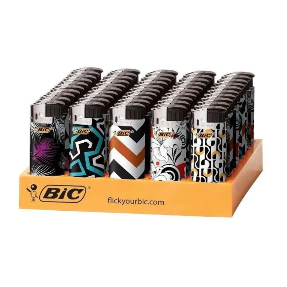 Bic Lighters B&W Series - 50ct