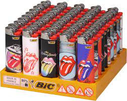 Bic Rolling Stones Series Lighters - 50ct