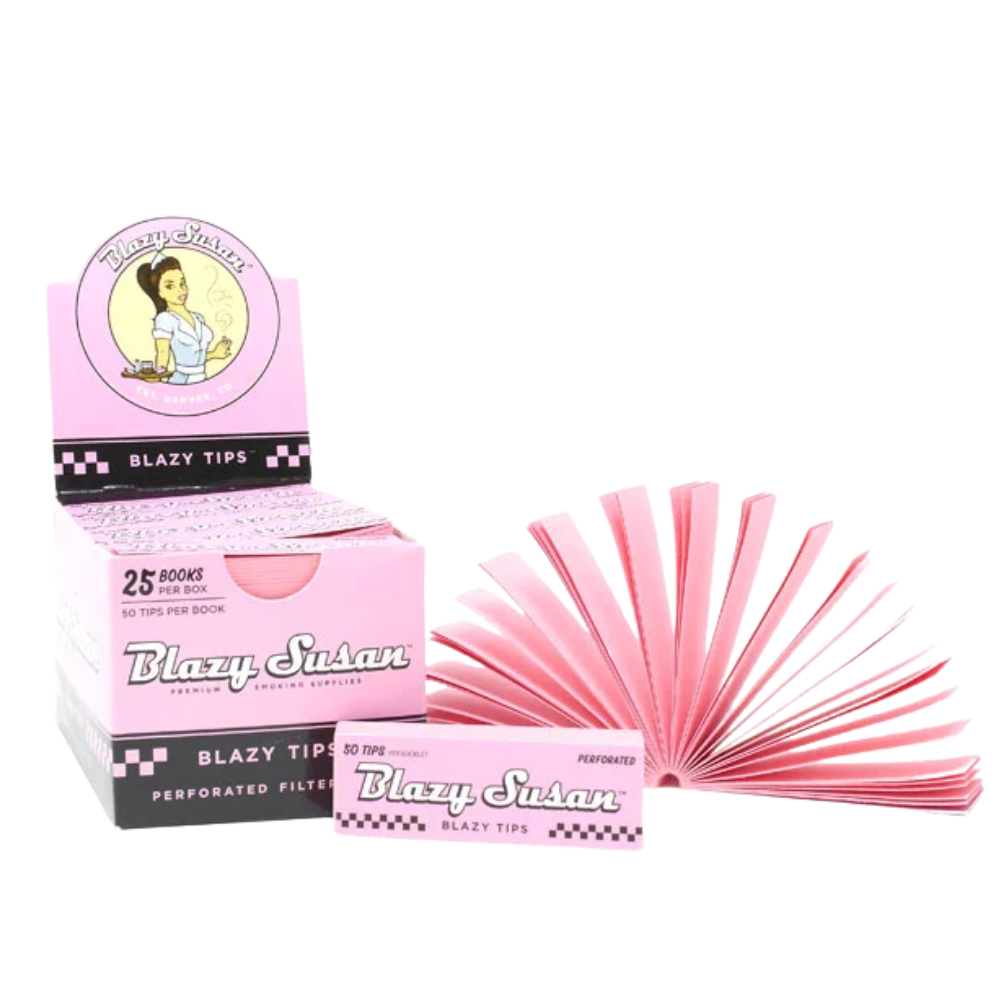 Blazy Susan Perforated Filter Tips - 25ct
